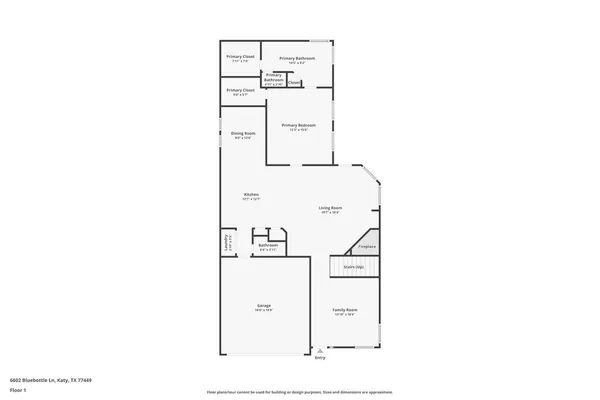 $1,945 | 6602 Bluebottle Lane, Katy, TX 77449