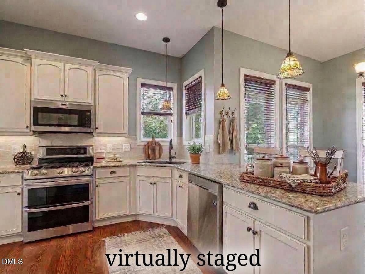 136 Kenneth Lane Willow Spring, NC 27592 - Photo 26 of 94 Virtually staged kitchen