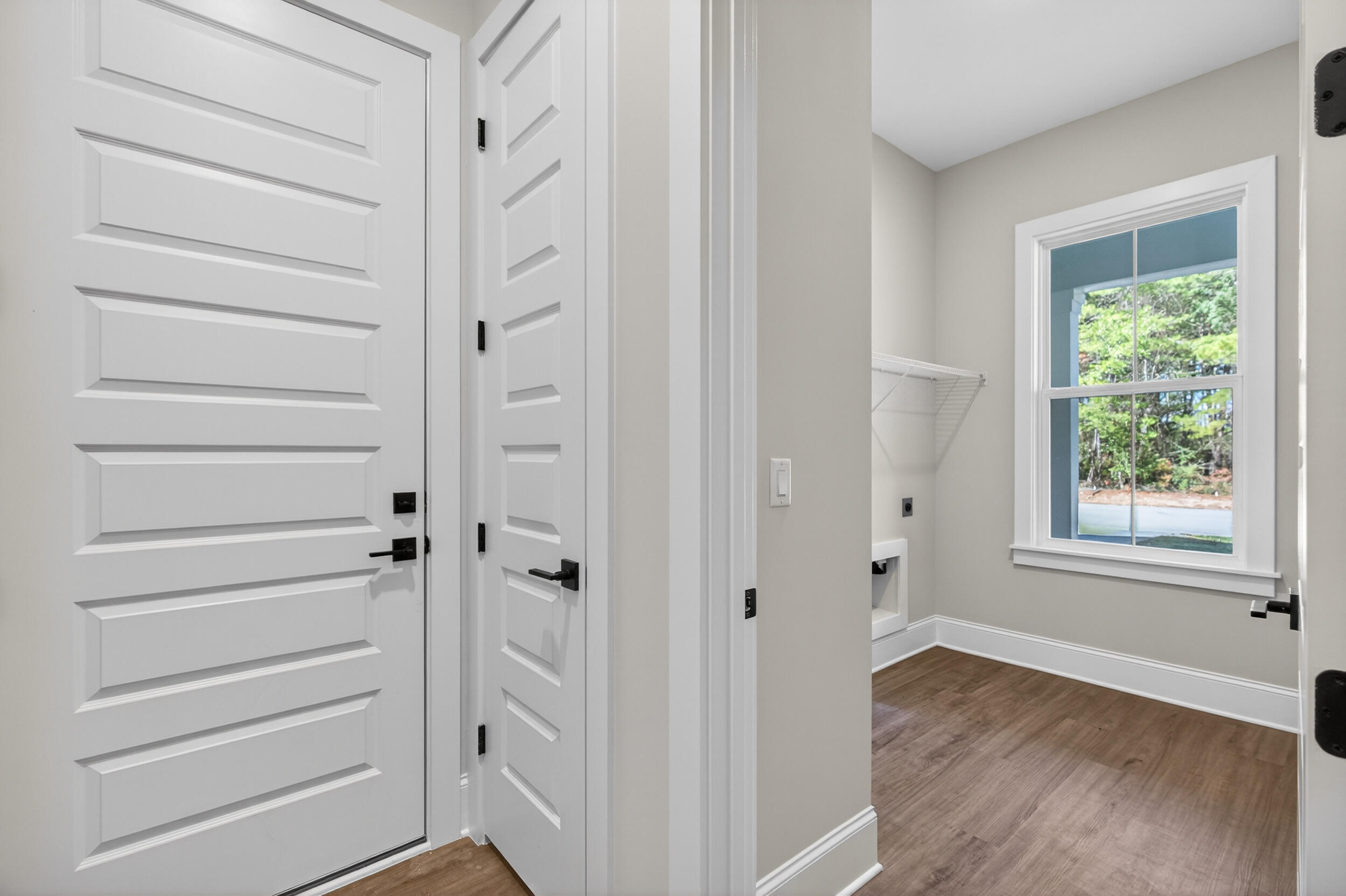 397 North J Hunter's Way, Unit LOT 36 Freeport, FL 32439 - Photo 41 of 54 a view of walk in closet with empty racks