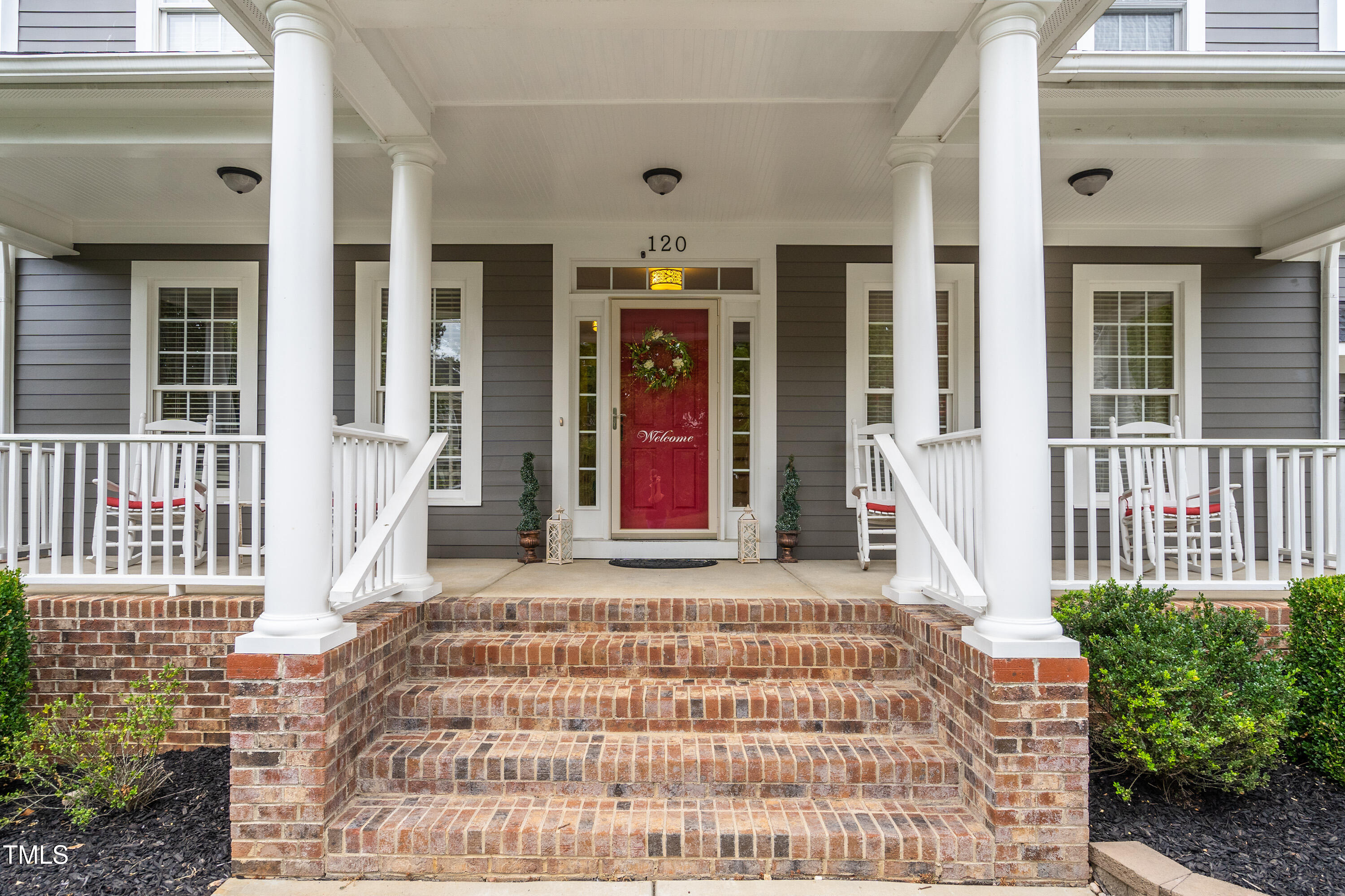 120 Redhill Road Holly Springs, NC 27540 - Photo 2 of 42 Rocking chair ront porch