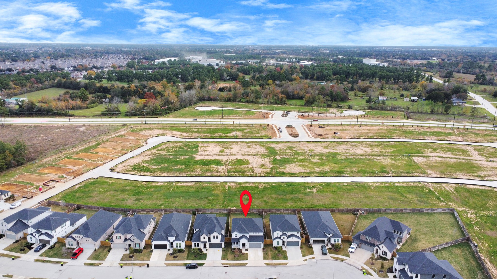 1218 Raburn Run Lane Tomball, TX 77375 - Photo 35 of 37 a view of swimming pool with a lawn chairs