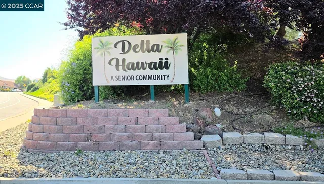 a sign on the side of the road