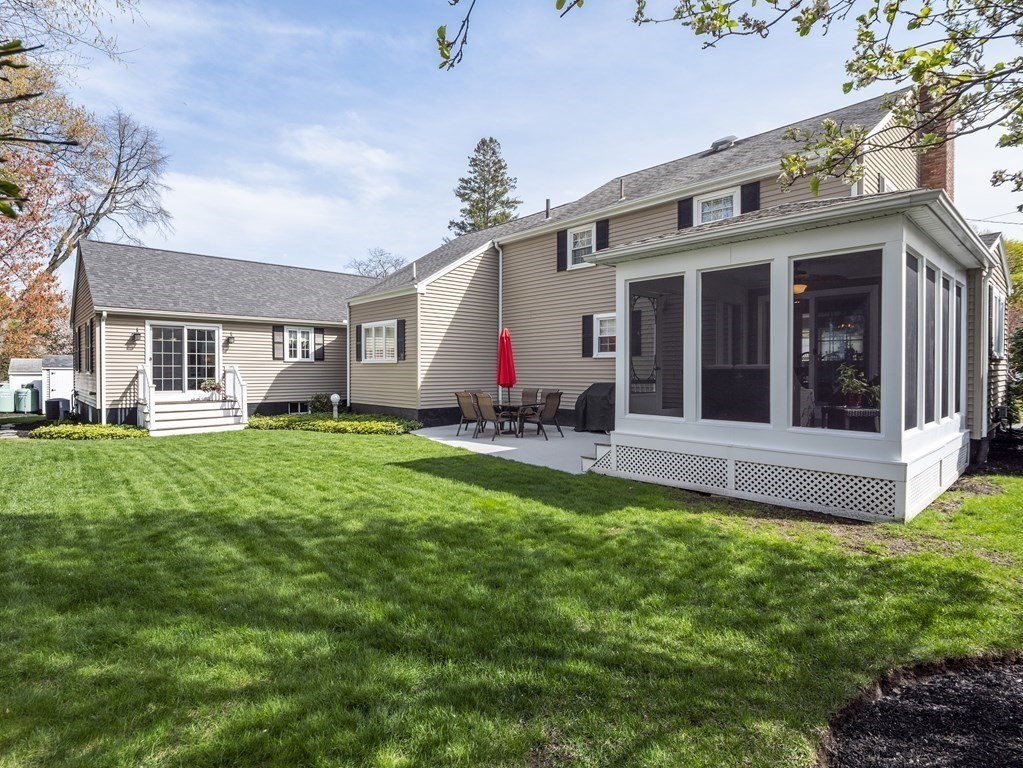 43 Windsor Road Stoneham, MA 02180 - Photo 16 of 42 a view of an house with backyard space and garden