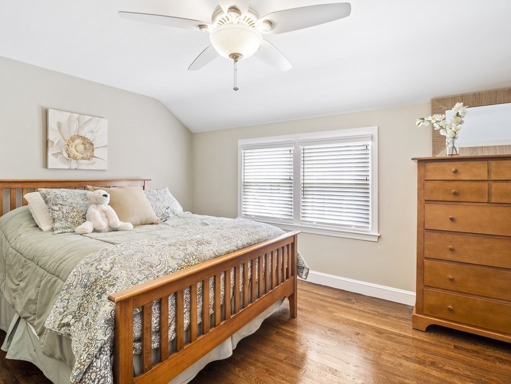43 Windsor Road Stoneham, MA 02180 - Photo 21 of 42 a bedroom with a bed and a window