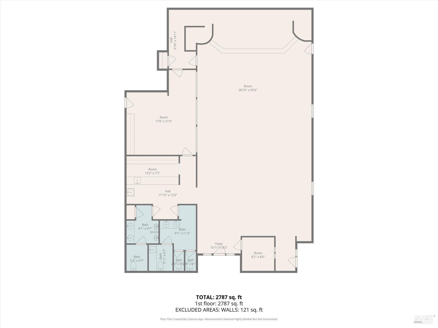 1105 University Avenue Healdsburg, CA 95448 - Photo 28 of 29 a picture of floor plan