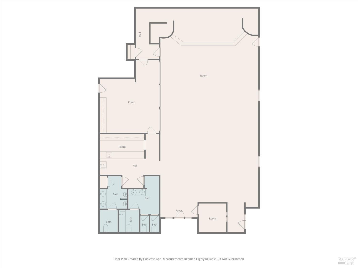 1105 University Avenue Healdsburg, CA 95448 - Photo 29 of 29 a picture of a room with a white wall and white walls