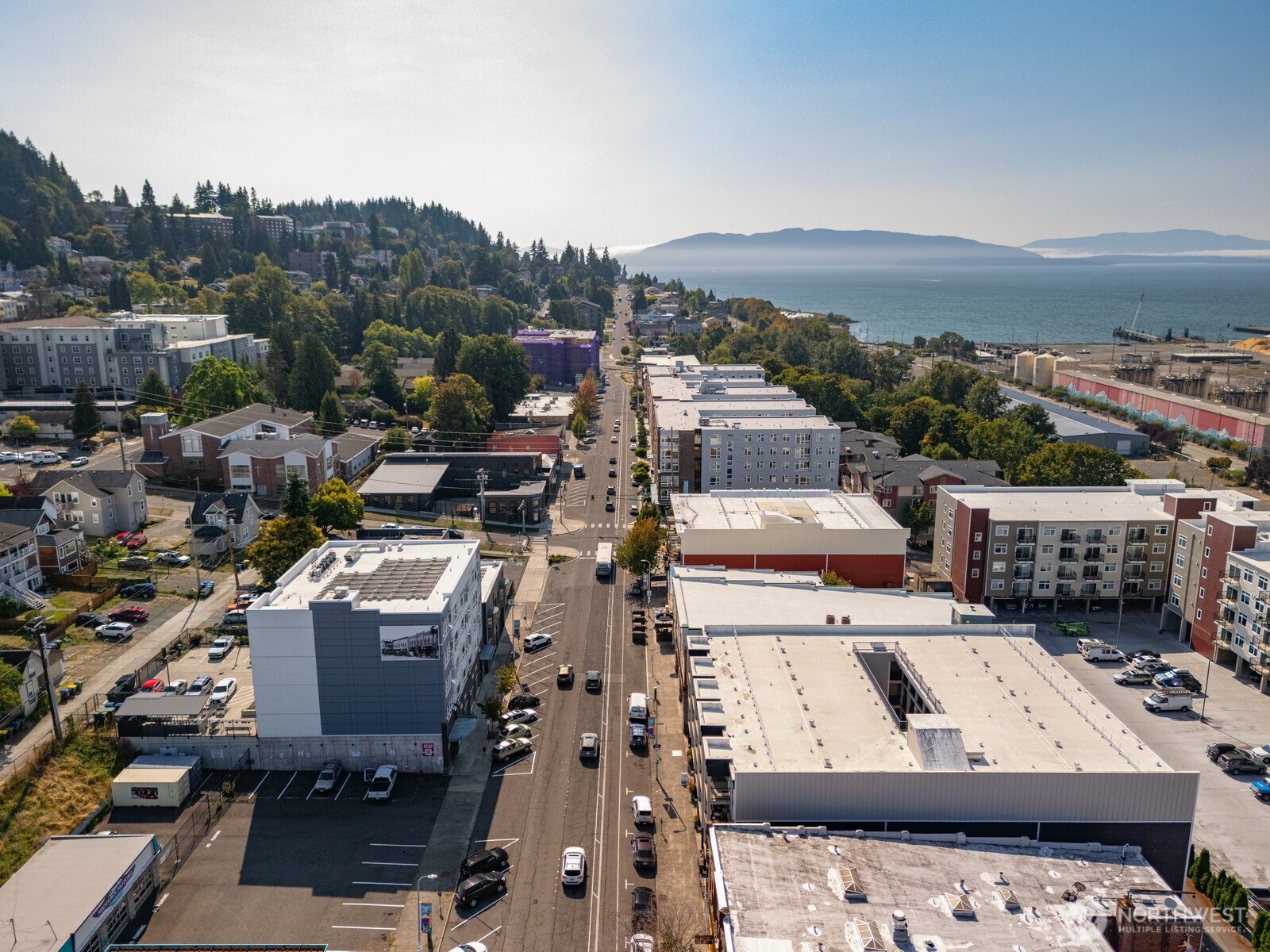 1031 North State Street, Unit 107 Bellingham, WA 98225 - Photo 32 of 33 an aerial view of a city