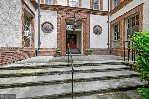 a view of a house with a large windows