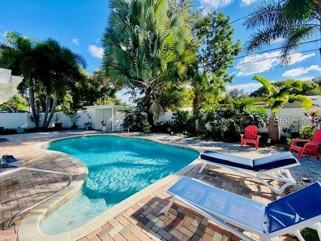 10172 63rd Avenue North Seminole, FL 33772 - Photo 22 of 24 a view of a backyard with sitting area