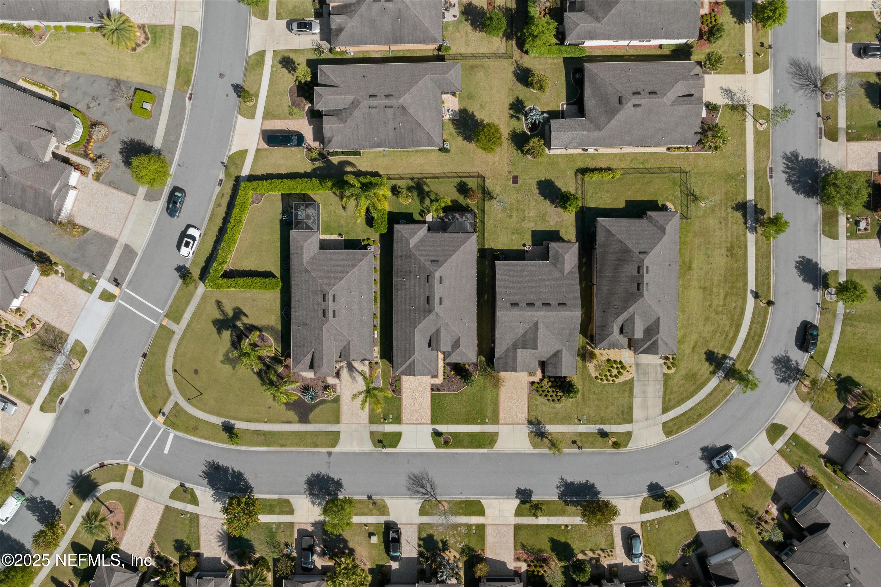 440 Winding Path Drive Ponte Vedra, FL 32081 - Photo 29 of 35 an aerial view of waterside residential houses