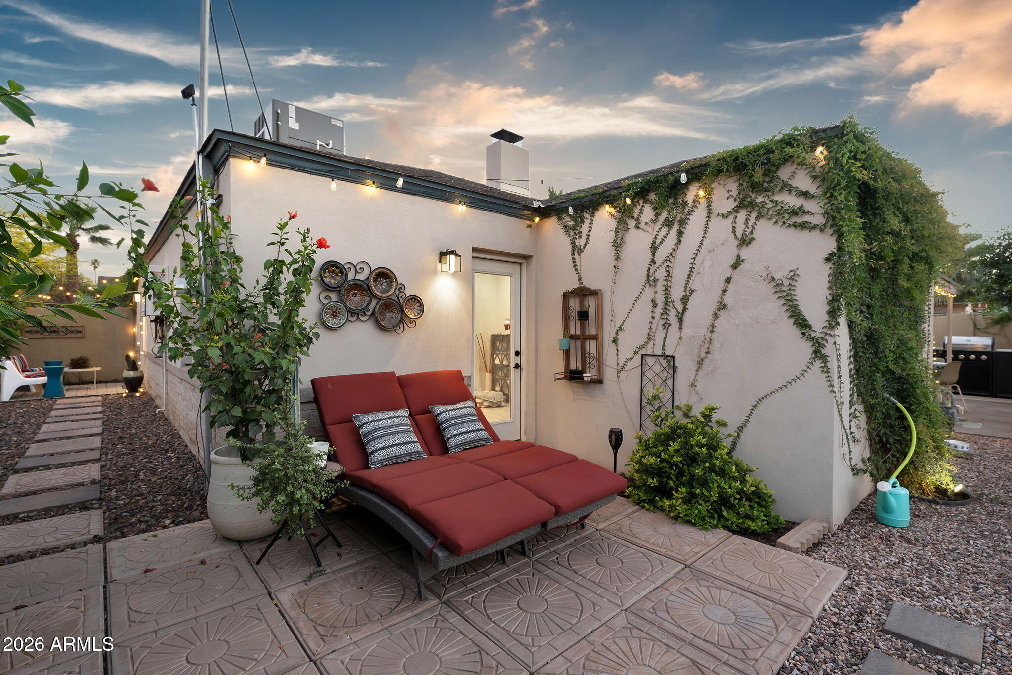 938 West Portland Street Phoenix, AZ 85007 - Photo 34 of 60 twilight primary patio 938 W Portland