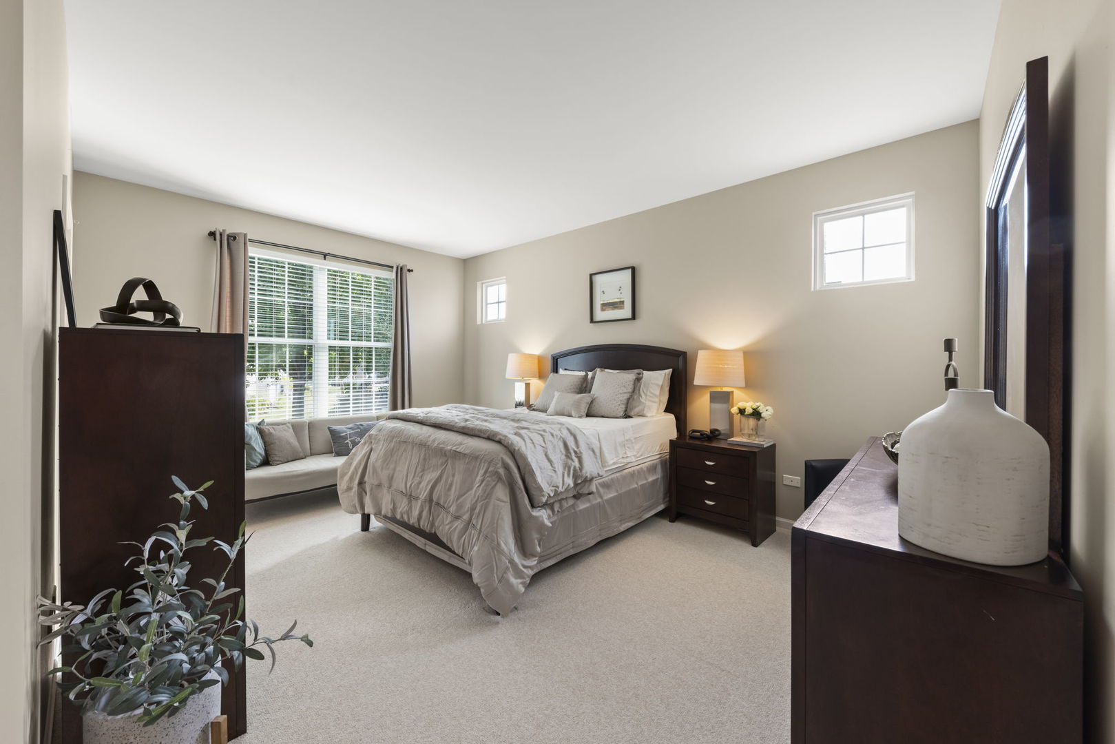 929 Fairmont Road Pingree Grove, IL 60140 - Photo 18 of 28 a bedroom with a bed and window