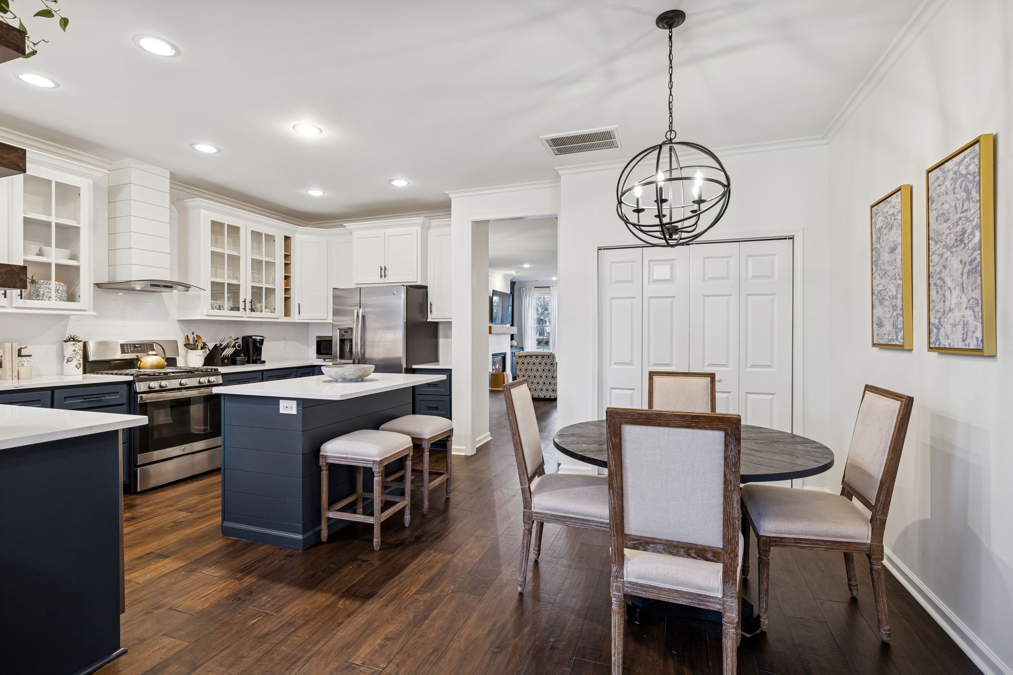 102 Pearl Street Franklin, TN 37064 - Photo 26 of 71 a view of kitchen with granite countertop cabinets table and chairs