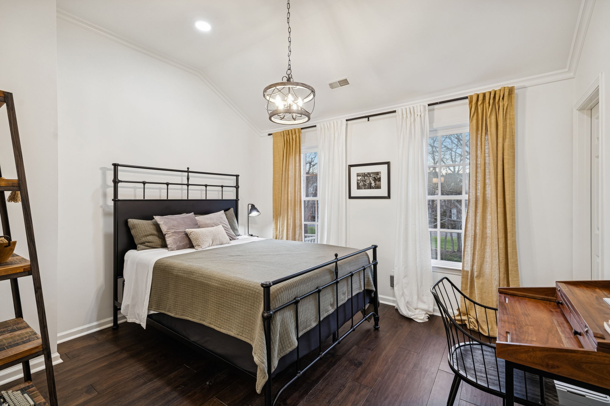 102 Pearl Street Franklin, TN 37064 - Photo 58 of 71 a bedroom with a bed window and a desk