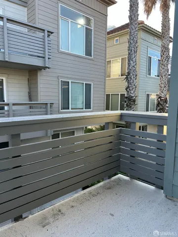 a view of a house with a large space