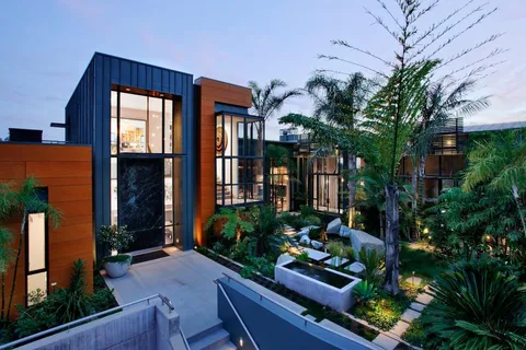 front view of house with a yard