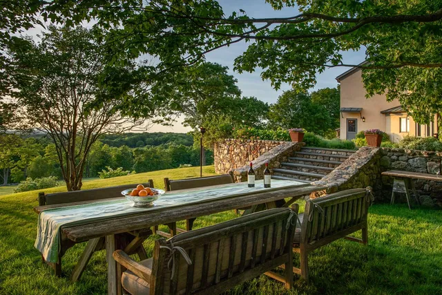 a view of outdoor space and city view