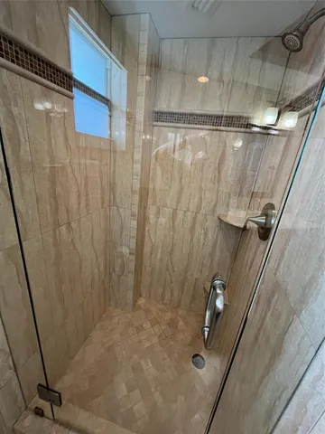 a view of a lake with a city view