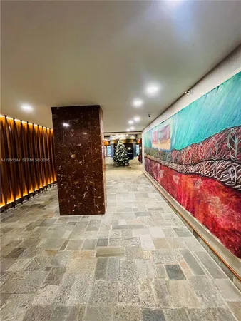 a view of a small space