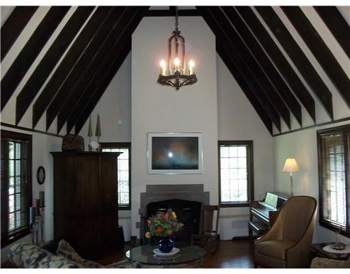 122 Gladstone Road Pittsburgh, PA 15217 - Photo 6 of 18 Living Room. The heart of the home is this grand living room with its 23 foot high beamed cathedral ceiling.