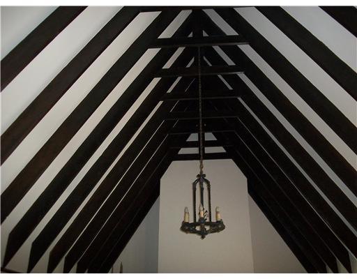 122 Gladstone Road Pittsburgh, PA 15217 - Photo 8 of 18 Living Room. Beautifully symmetrical wood beams support the 23 foot high cathedral ceiling.