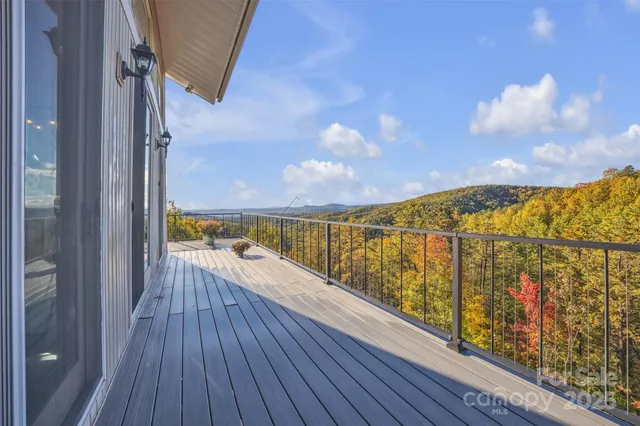 a view of a lake and a mountain view