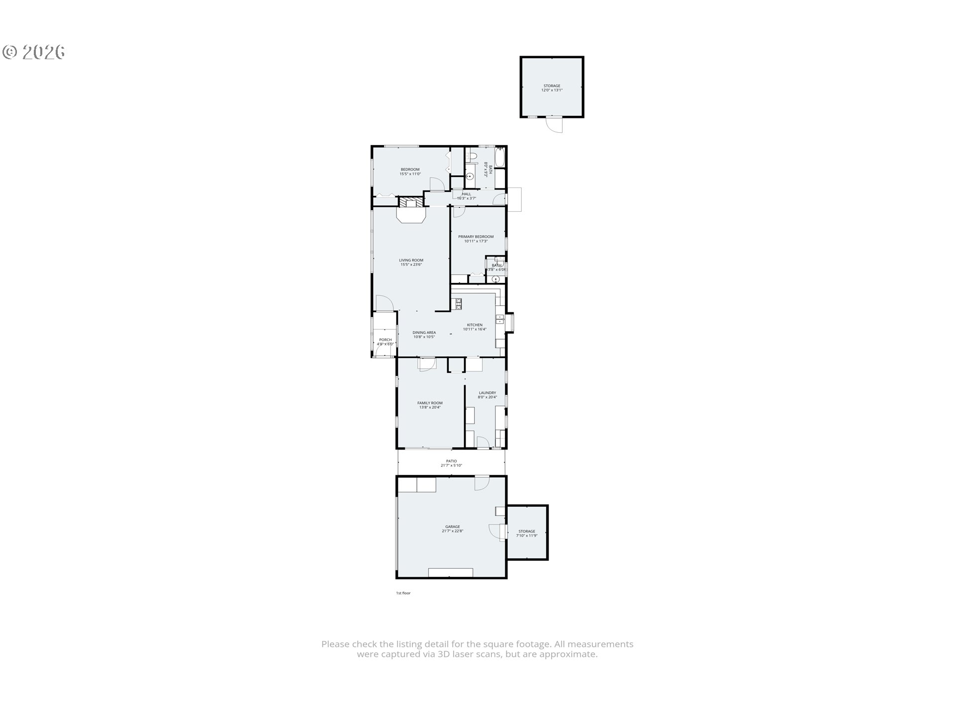 777 Rhododendron Drive Florence, OR 97439 - Photo 41 of 41 a picture of a floor plan