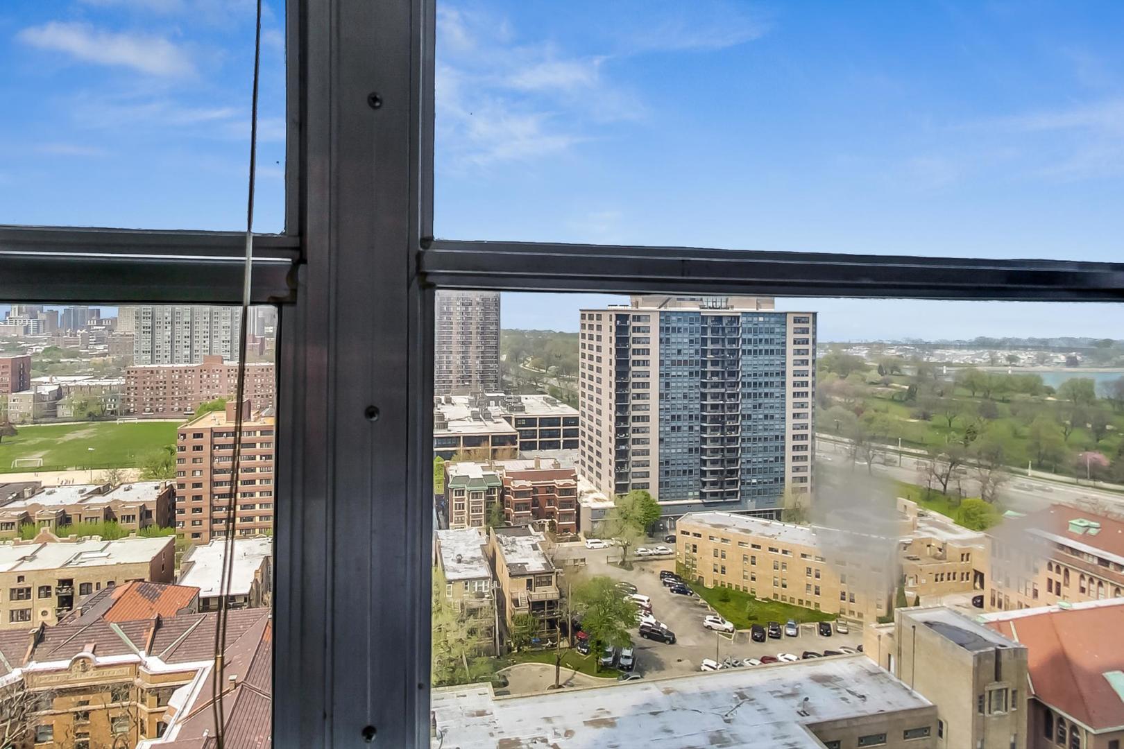 655 West Irving Park Road, Unit 1908 Chicago, IL 60613 - Photo 12 of 29 a view of a from a window