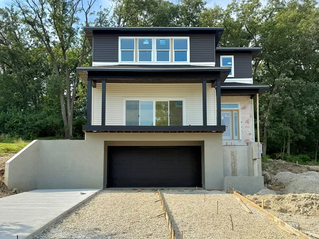 a house with a outdoor space