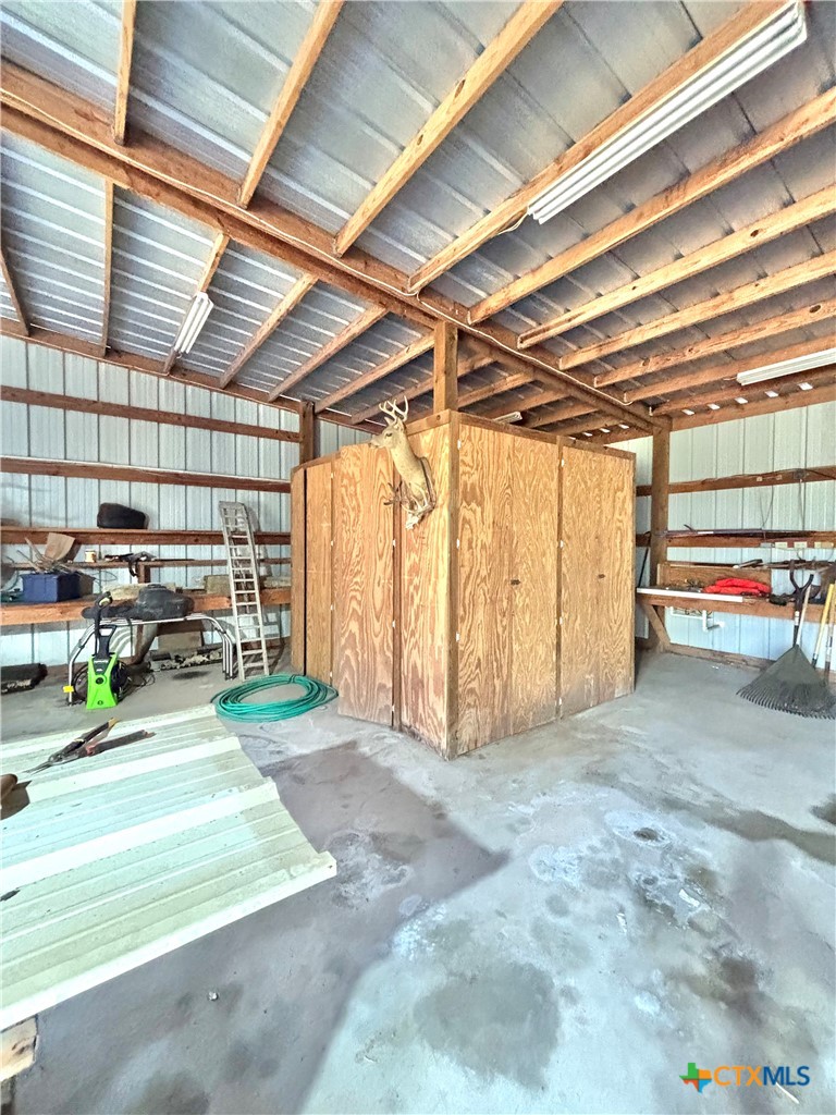 503 16th Street Port O'Connor, TX 77982 - Photo 46 of 48 a view of a garage with storage