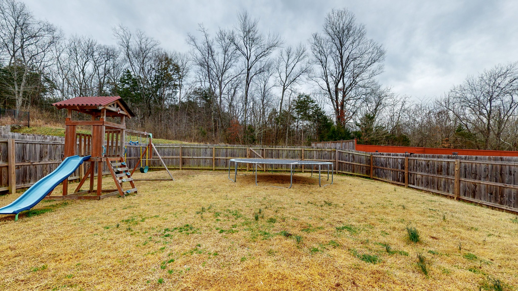 1412 Old Stone Road Lebanon, TN 37087 - Photo 18 of 18 a view of a swimming pool with a slide and a basket ball poll