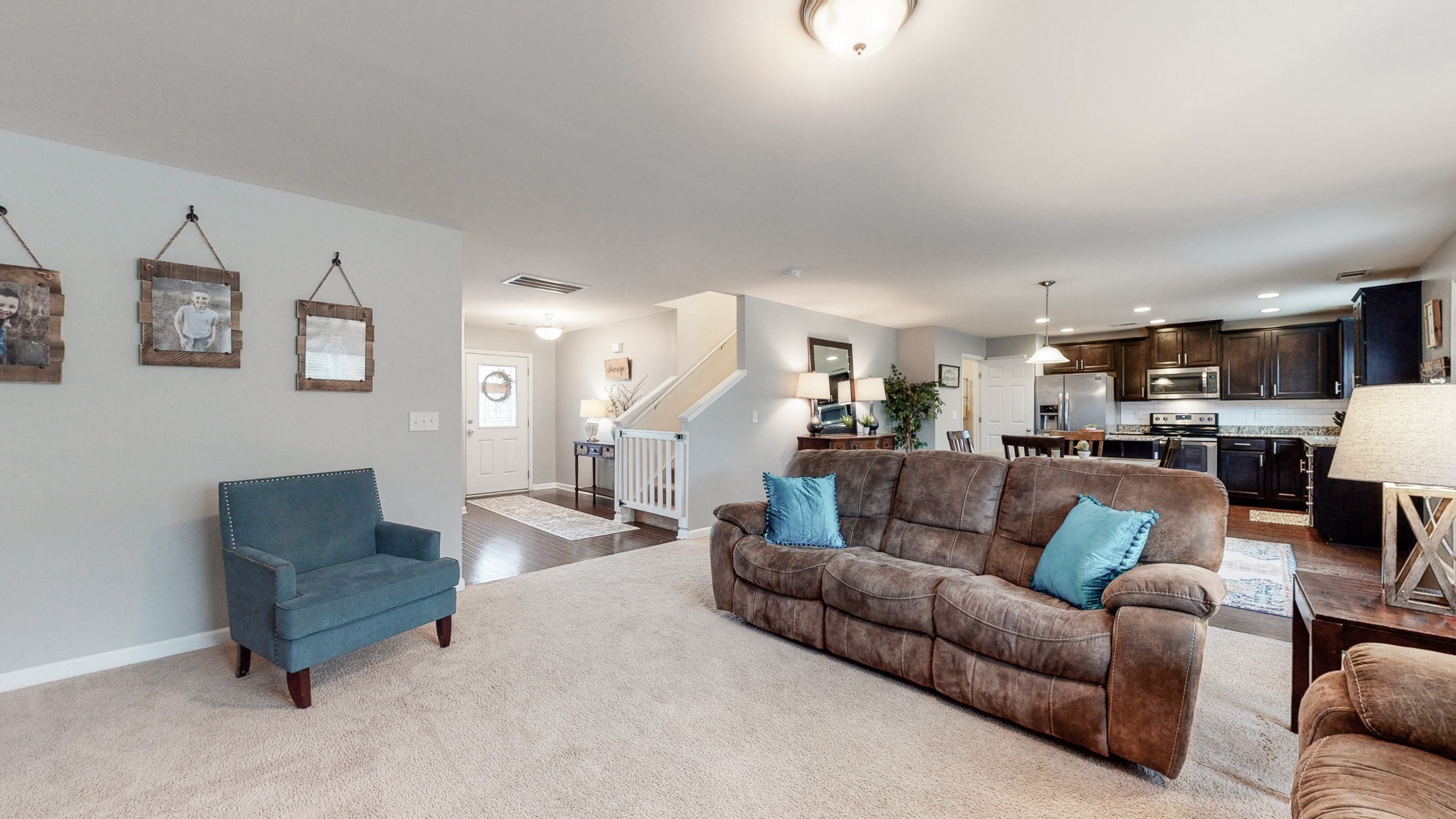 1412 Old Stone Road Lebanon, TN 37087 - Photo 5 of 18 a living room with furniture and a view of kitchen