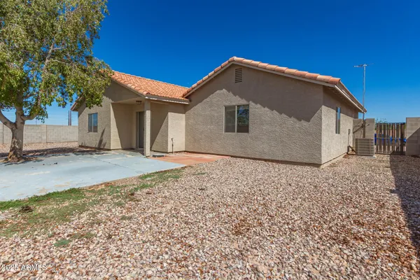 a house with a outdoor space