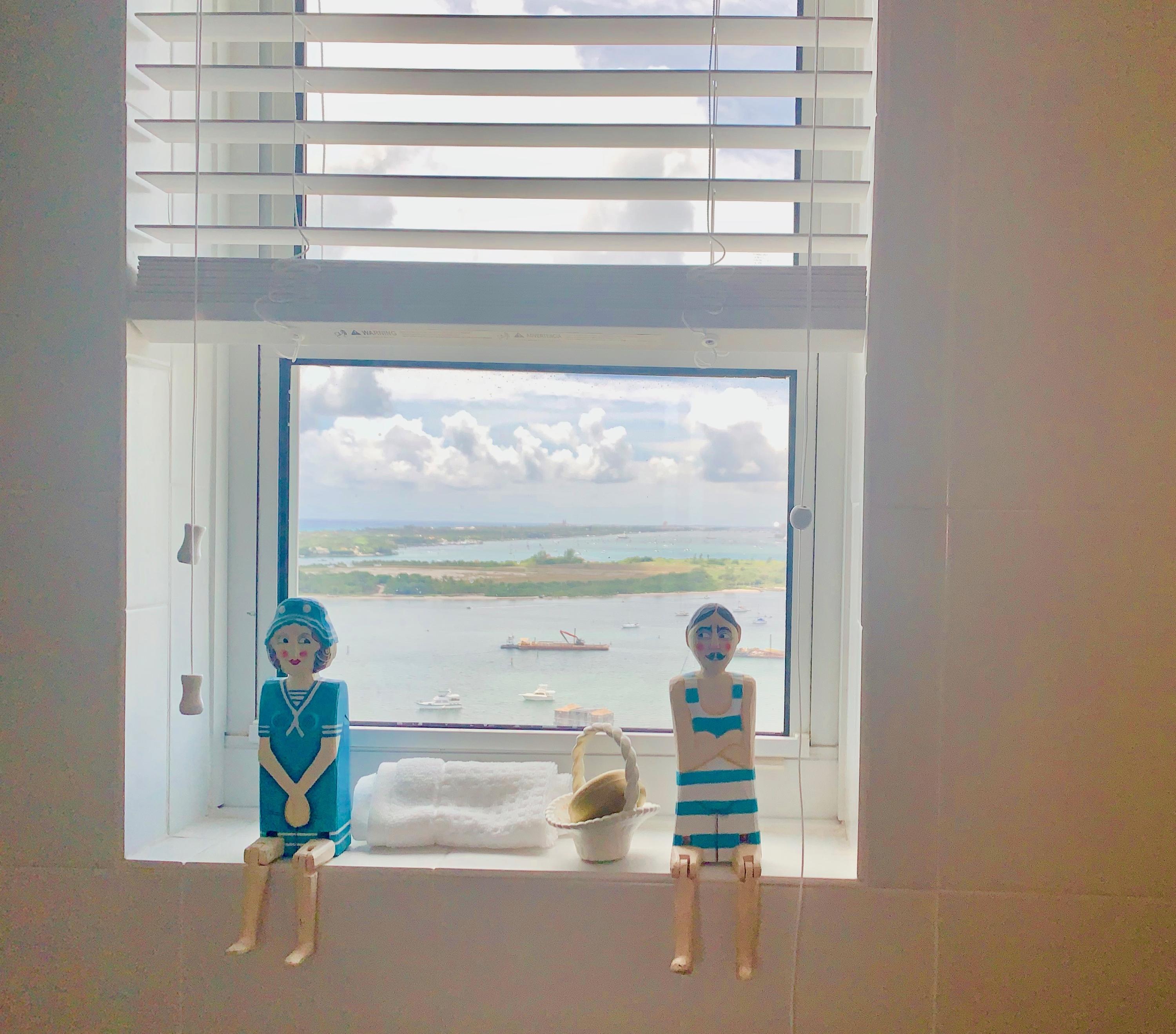 2640 Lake Shore Drive, Unit 2016 Riviera Beach, FL 33404 - Photo 31 of 50 WOW BATHROOM VIEWS TO PEANUT ISLAND