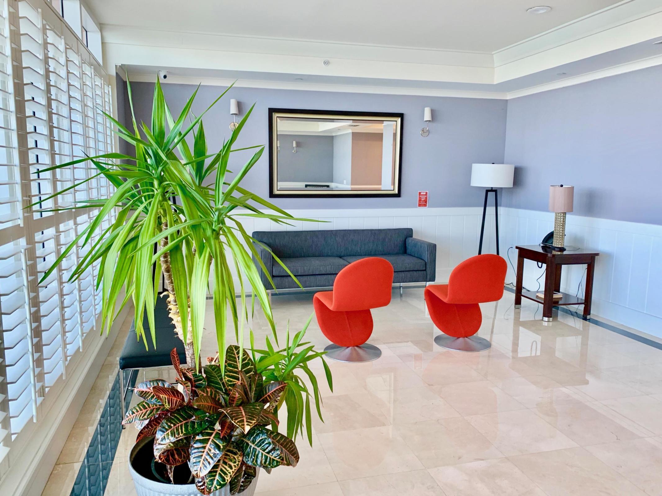 2640 Lake Shore Drive, Unit 2016 Riviera Beach, FL 33404 - Photo 37 of 50 LOBBY AREA WITH ICW ACCESS