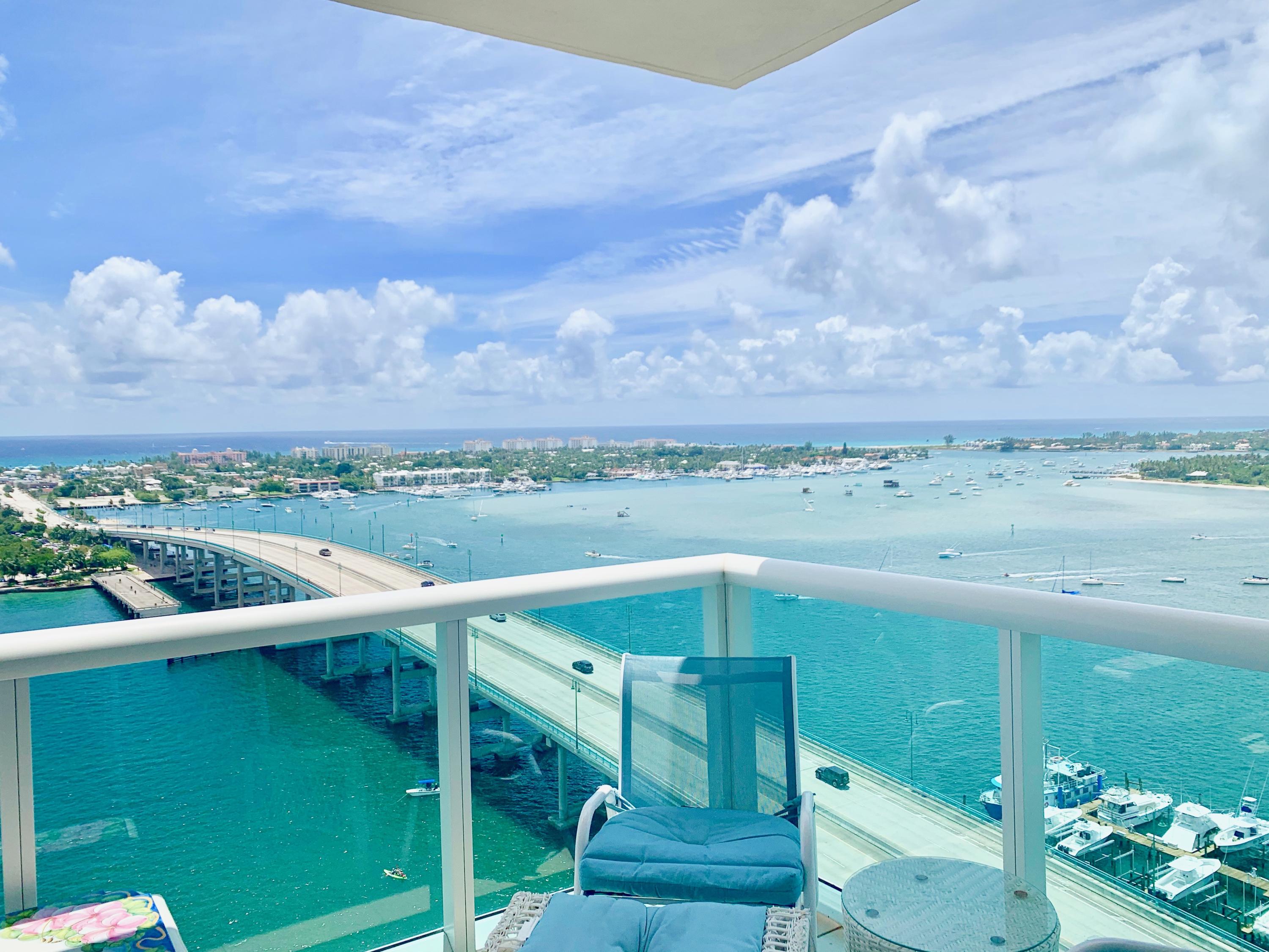 2640 Lake Shore Drive, Unit 2016 Riviera Beach, FL 33404 - Photo 4 of 50 SE CORNER VIEWS TO PB INLET