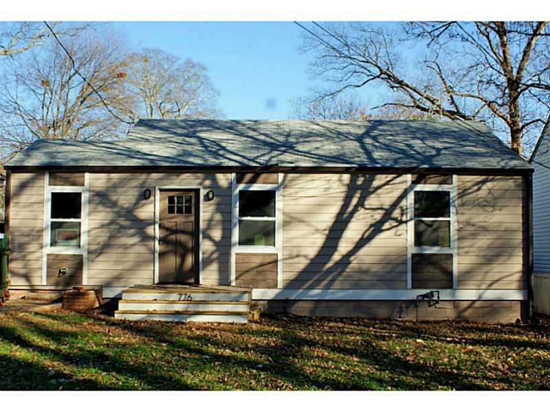 776 Hillmont Avenue Decatur, GA 30030 - Photo 1 of 1 Exterior Front. all new hardiplank siding, windows, roof, doors. Landscaping coming shortly