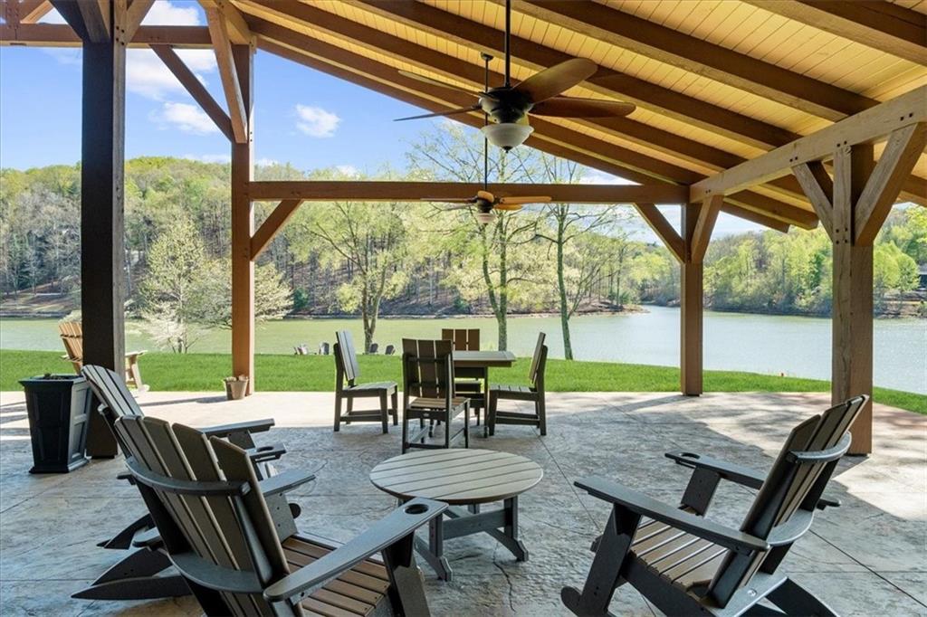 0 Waterside Trail Cleveland, GA 30528 - Photo 24 of 32 a view of a dining room with furniture window and outside view