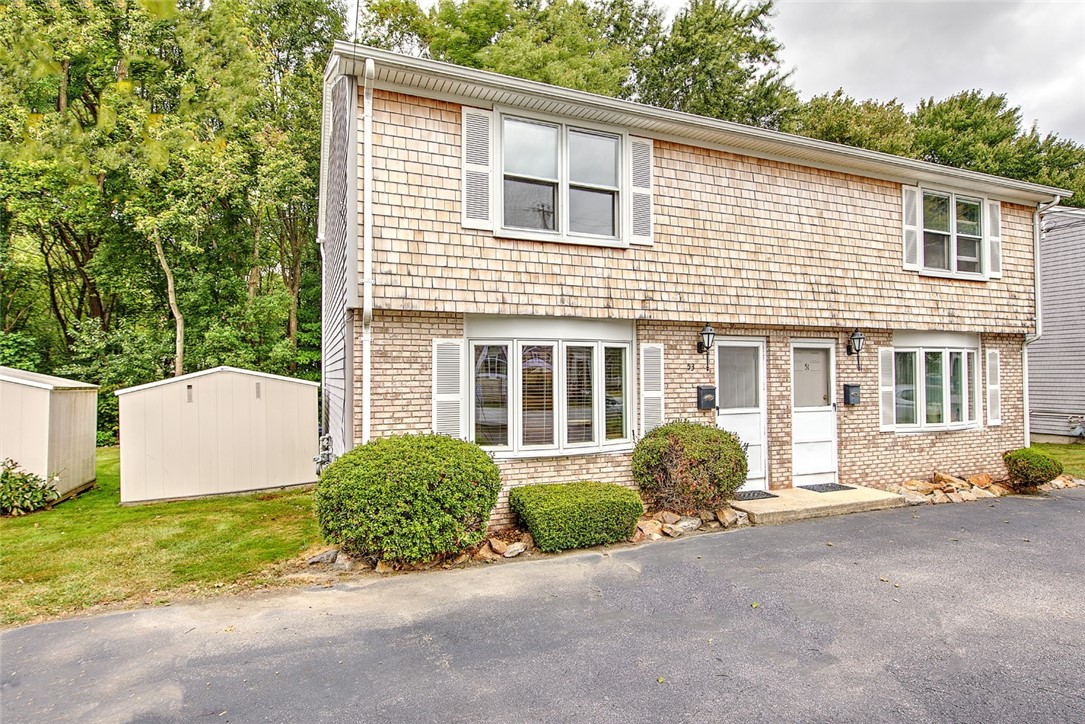 Front of duplex-left