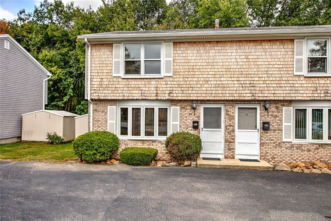 Front of duplex