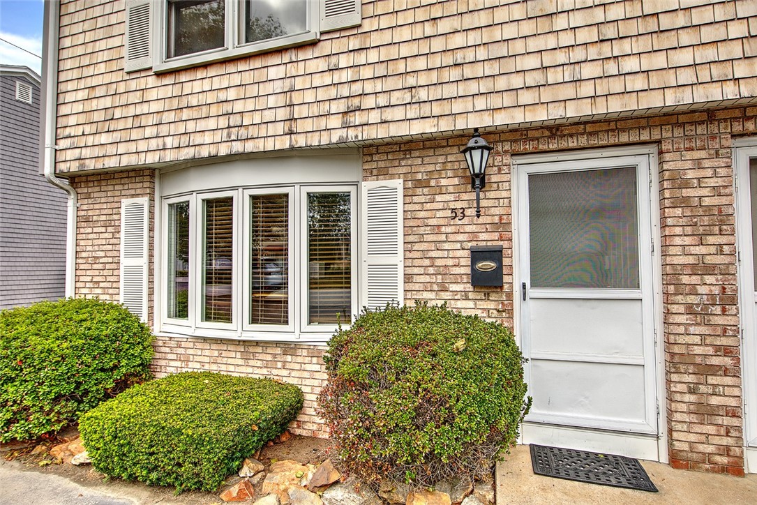 Front of duplex