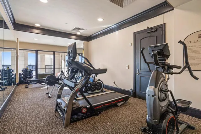 a outdoor space with furniture