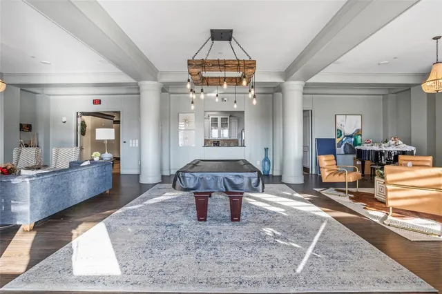 a view of a building with many windows