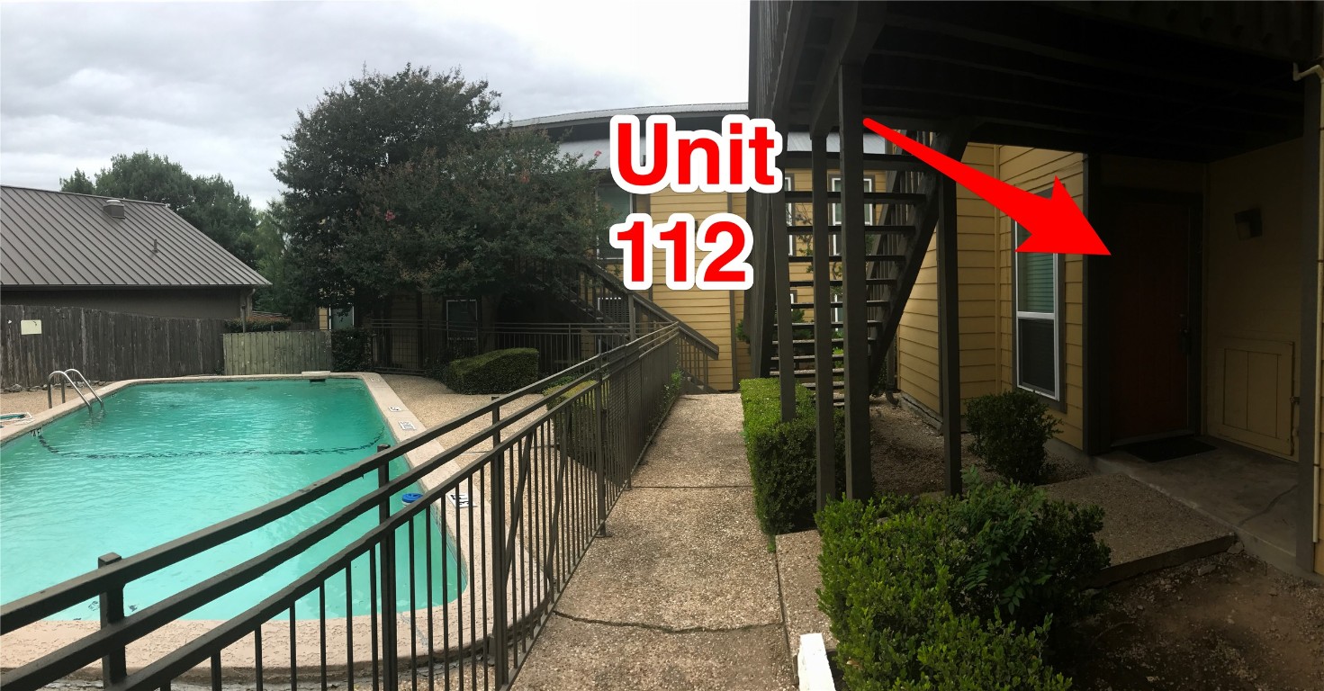 1000 West 26th Street, Unit 112 Austin, TX 78705 - Photo 11 of 15 a view of entryway and kitchen