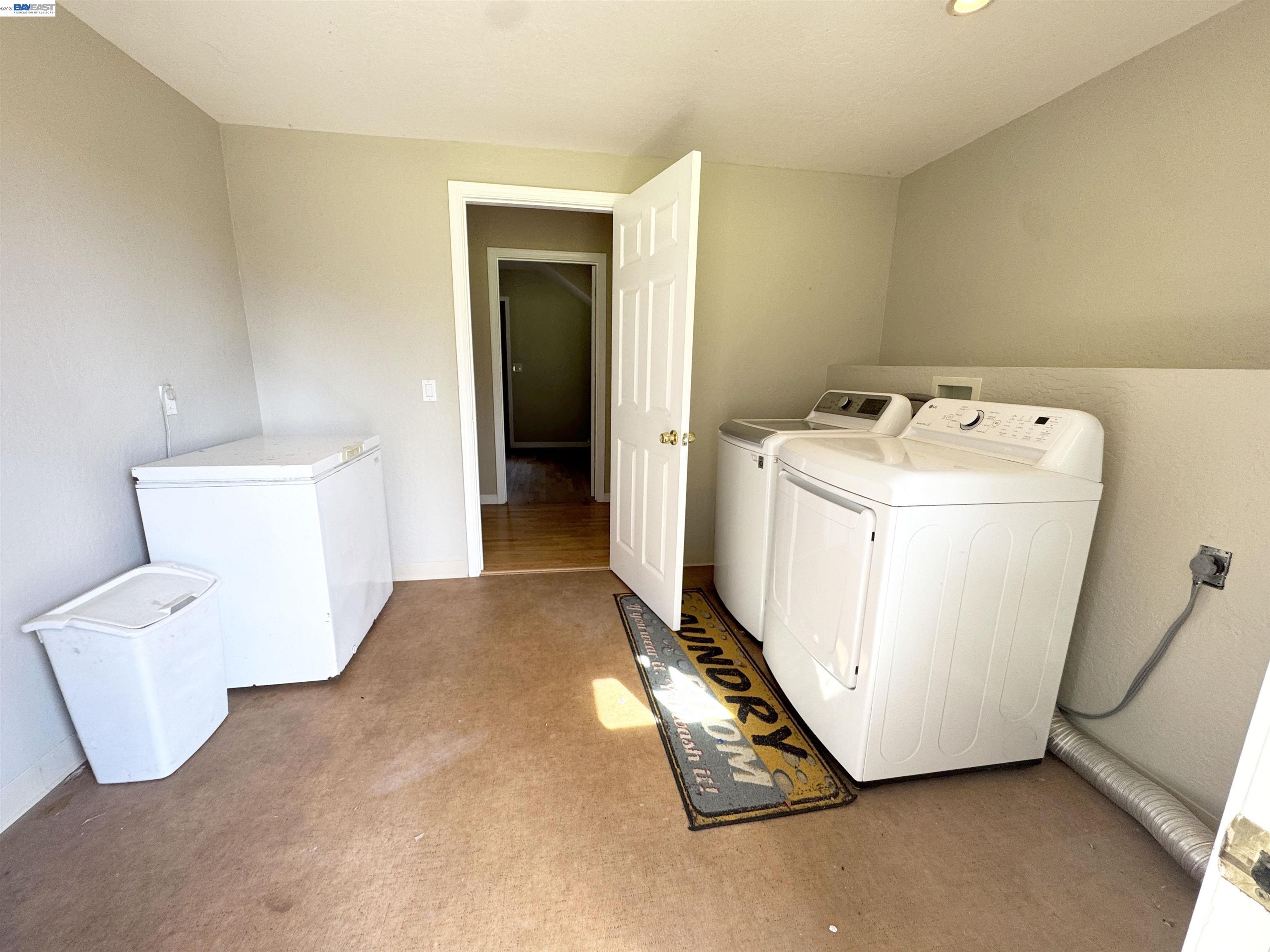17121 Laurel Road Los Gatos, CA 95033 - Photo 21 of 43 a utility room with dryer and washer