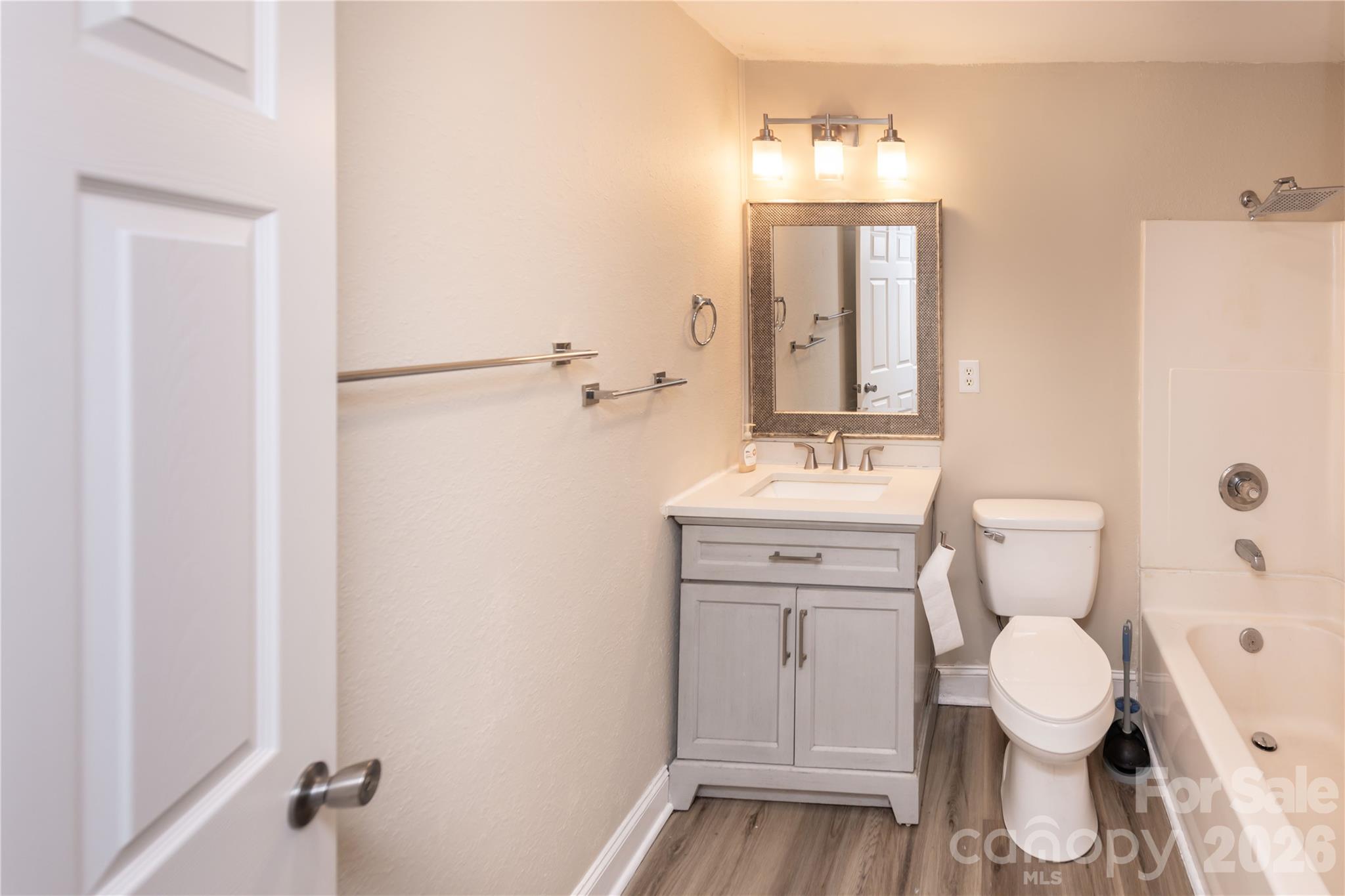 470 South Moose Road Mount Pleasant, NC 28124 - Photo 8 of 37 a bathroom with a sink toilet and shower