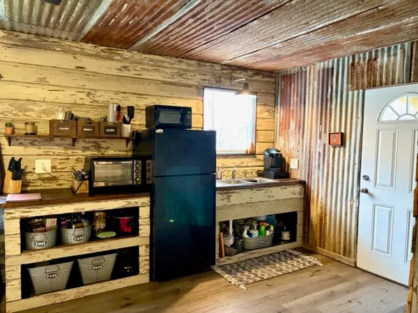 a view of water heater room