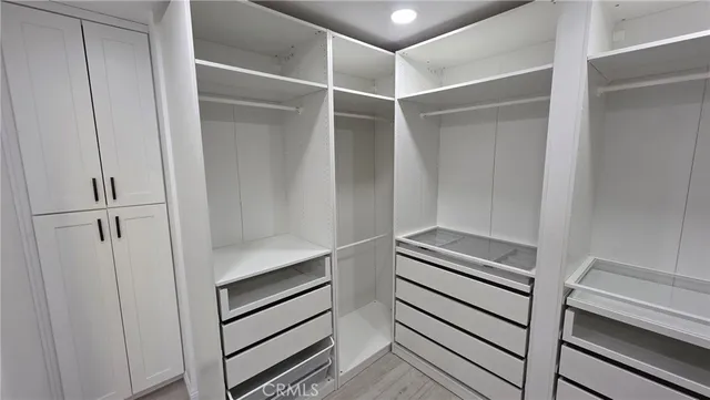 a view of walk in closet