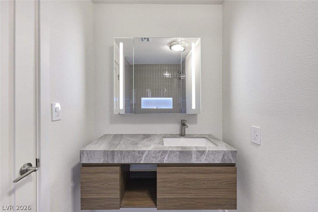 3155 Mountain Spring Road Las Vegas, NV 89146 - Photo 28 of 45 Downstairs Bathroom