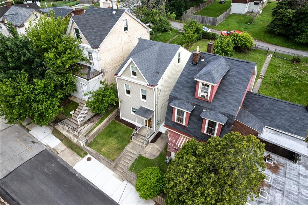 435 Walde Street Pittsburgh, PA 15210 - Photo 6 of 10 an aerial view of a house